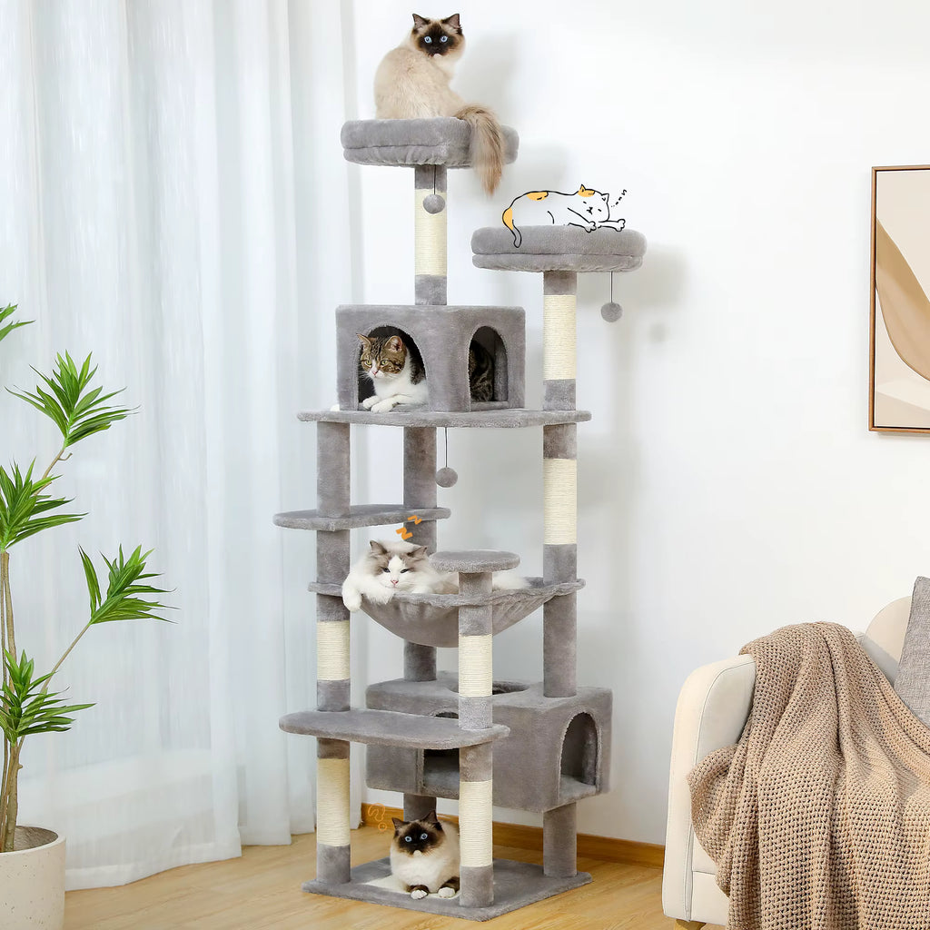 Cat Scratching Tree