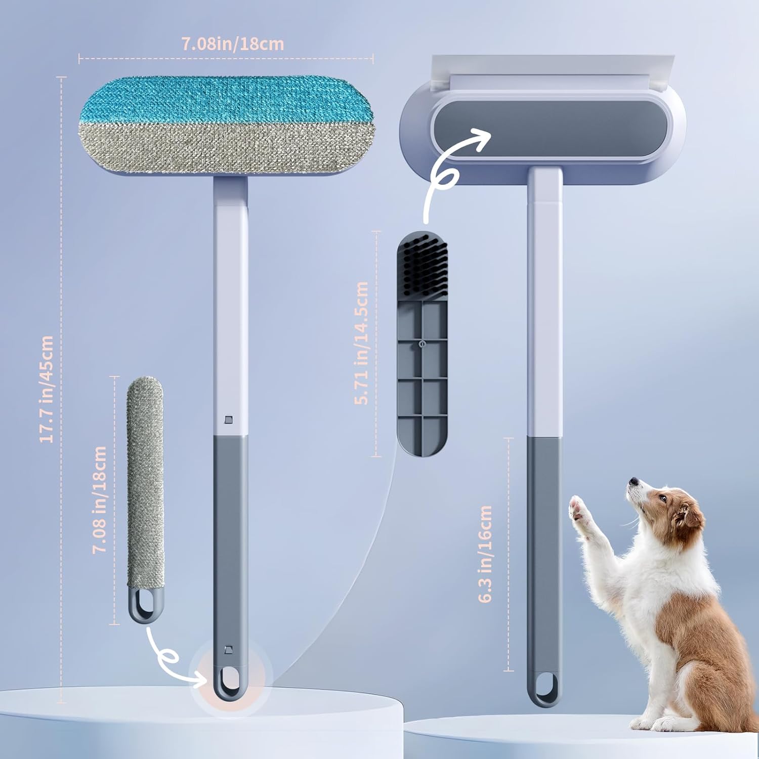 Cat cleaning toy
